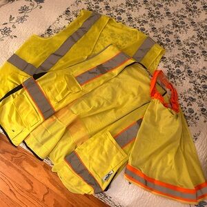 High-Visibility Safety Vest Set